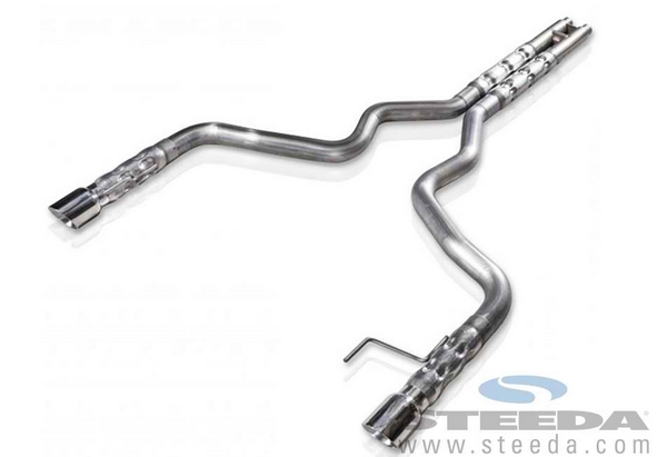 Mustang GT 3" Cat-back H-pipe Exhaust (2015)